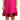 Dolce &amp; Gabbana Elegant Fuchsia Sequined Wool Blend Shift Dress