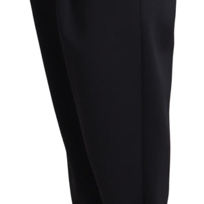 Dolce &amp; Gabbana Elegant High-Waist Cropped Trousers