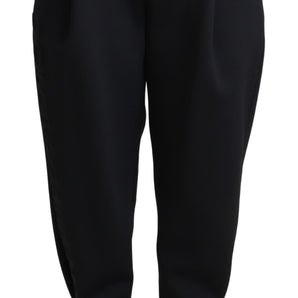 Dolce &amp; Gabbana Elegant High-Waist Cropped Trousers