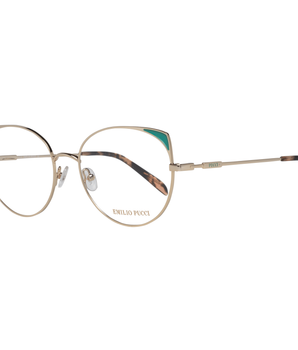 Emilio Pucci Gold Women's Optical Frames