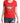 Moschino Red Cotton Come Play 4 Us Print Tops Blouse T-shirt Moschino 