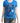 Moschino Blue Cotton Alphabet Letter Print Tops Moschino 