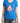 Moschino Blue Cotton Swim Graphic Triangle T-shirt Moschino 