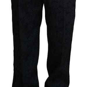 Dolce &amp; Gabbana Elegant Black Dress Pants for Sophisticated Style