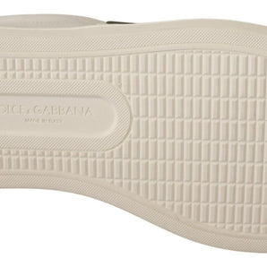 Dolce &amp; Gabbana Zapatillas Chic de Cuero Blanco para Hombre