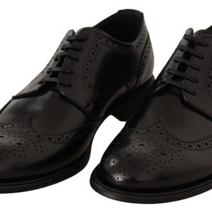 Dolce &amp; Gabbana Zapatos Oxford Derby elegantes con punta de ala