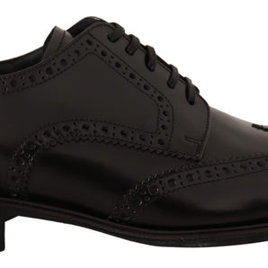 Dolce & Gabbana Elegant Wingtip Derby Oxford Shoes