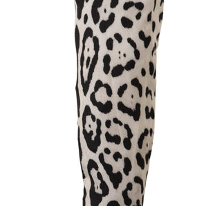 Dolce & Gabbana Chic Leopard High-Heel Over-Knee Boots