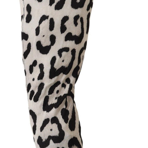 Dolce & Gabbana Chic Leopard High-Heel Over-Knee Boots