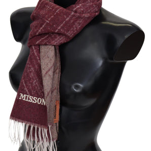 Missoni Elegant Cashmere Fringed Scarf