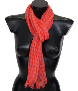 Missoni Luxurious Cashmere Checkered Scarf Missoni 