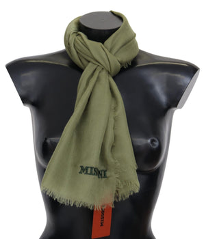 Missoni Elegant Cashmere Fringed Scarf Missoni 