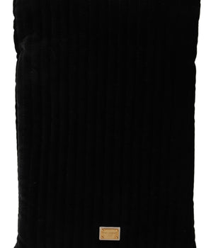 Dolce & Gabbana Elegant Velvet Quilted Glasses Holder Bag Dolce & Gabbana 