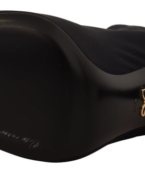 Dolce &amp; Gabbana Elegant Ankle Open Toe Heel Boots
