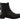 Dolce & Gabbana Elegant Black Ankle Wingtip Oxford Boots