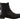 Dolce & Gabbana Elegant Black Ankle Wingtip Oxford Boots Dolce & Gabbana
