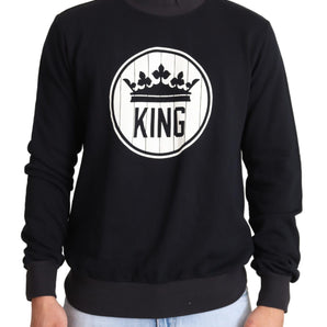 Dolce &amp; Gabbana Regal Crown Motive Crewneck Sweater