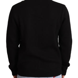 Dolce &amp; Gabbana Elegant High Neck Cashmere Blend Sweater