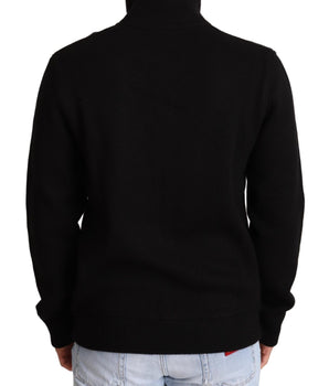 Dolce & Gabbana Elegant High Neck Cashmere Blend Sweater Dolce & Gabbana 