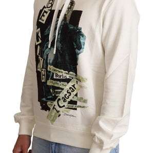 Dolce &amp; Gabbana Regal King Motif Hooded Pullover Sweater