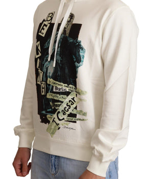 Dolce & Gabbana Regal King Motif Hooded Pullover Sweater Dolce & Gabbana 