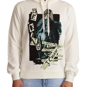 Dolce &amp; Gabbana Regal King Motif Hooded Pullover Sweater