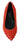 Philipp Plein Vibrant Orange Pointed Leather Flats Philipp Plein 