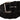 GF Ferre Elegant Black Waist Belt with Metal Buckle GF Ferre