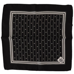 Dolce &amp; Gabbana Elegant Silk Pocket Square Handkerchief