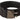 Costume National Black Leather Silver Buckle Waist Belt