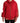 Chaqueta con capucha y cremallera completa roja de John Galliano