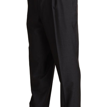 Dolce & Gabbana Elegant Gray Skinny Dress Trousers Dolce & Gabbana 