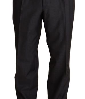 Dolce & Gabbana Elegant Gray Skinny Dress Trousers Dolce & Gabbana 