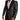 Dolce &amp; Gabbana Blazer de corte slim en jacquard gris metalizado