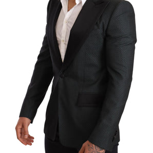 Dolce &amp; Gabbana Elegant Patterned Slim Fit Blazer Jacket