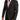 Dolce &amp; Gabbana Elegant Black Striped Virgin Wool Blazer