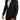 Dolce & Gabbana Elegant Slim Fit Black Linen Blazer