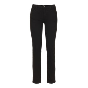 Pantalón Imperfect Chic De Mezcla De Algodón Negro