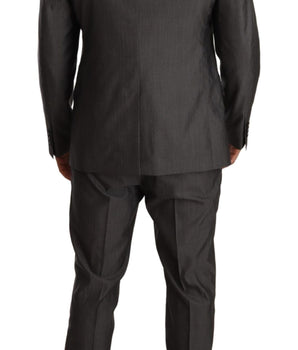 Dolce & Gabbana Elegant Martini Slim-Fit Wool Silk Suit Dolce & Gabbana 