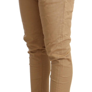 CYCLE Beige Mid Waist Slim Fit Skinny Pants