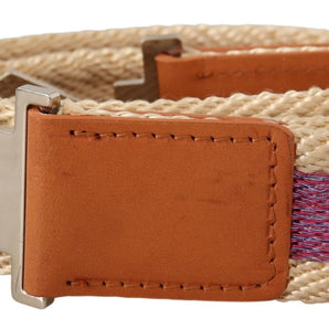 GF Ferre Elegant Multicolor Leather Fashion Belt