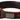 Costume National Elegant Dark Brown Leather Fashion Belt