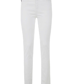 Love Moschino White Cotton Women's Jeans