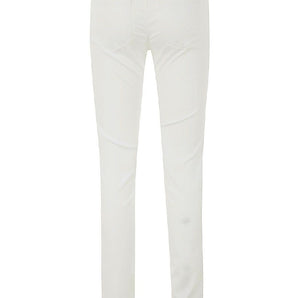 Love Moschino White Cotton Women's Jeans