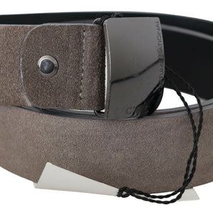 Custom National Classic Brown Leather Adjustable Belt