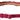 Ermanno Scervino Maroon Leather Fringes Silver Buckle Waist Belt