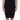 Roccobarocco Elegant Black Sheath Jersey Knee-Length Dress Roccobarocco