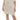 Costume National Chic Cream A-Line Elbow Sleeve Dress