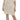 Costume National Chic Cream A-Line Elbow Sleeve Dress Costume National