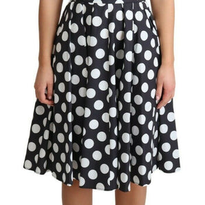 Dolce &amp; Gabbana Polka Dot Sleeveless A-Line Dress